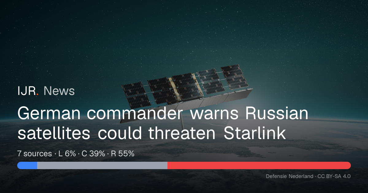 German commander warns Russian satellites could threaten Starlink — IJR ...