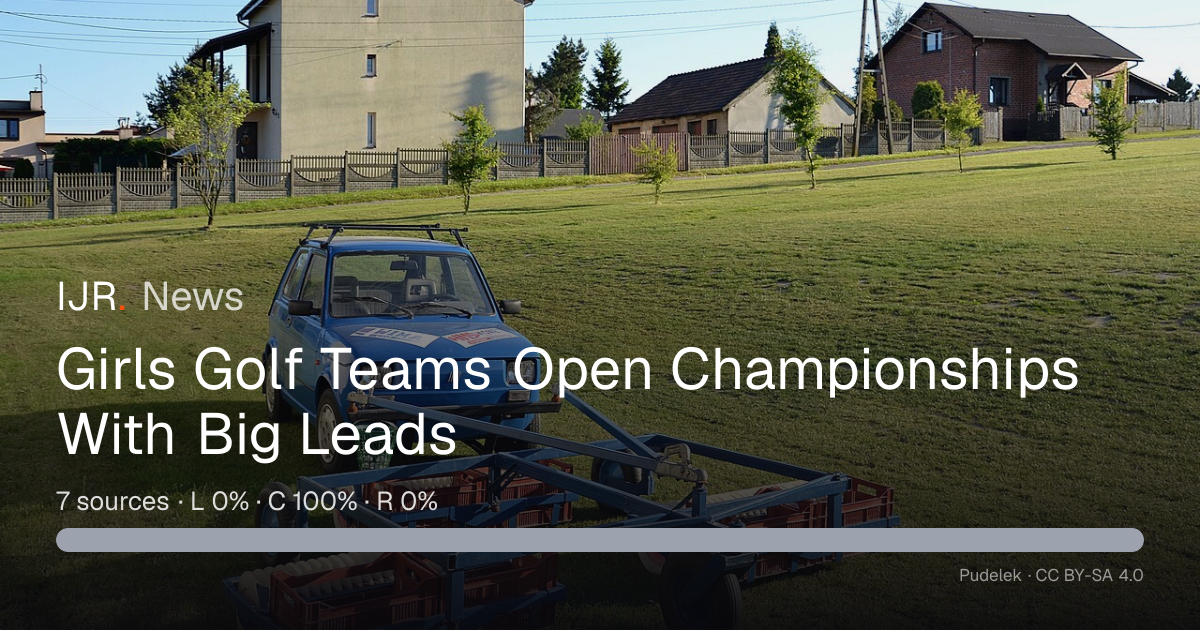 Girls Golf Teams Open Championships With Big Leads — IJR News