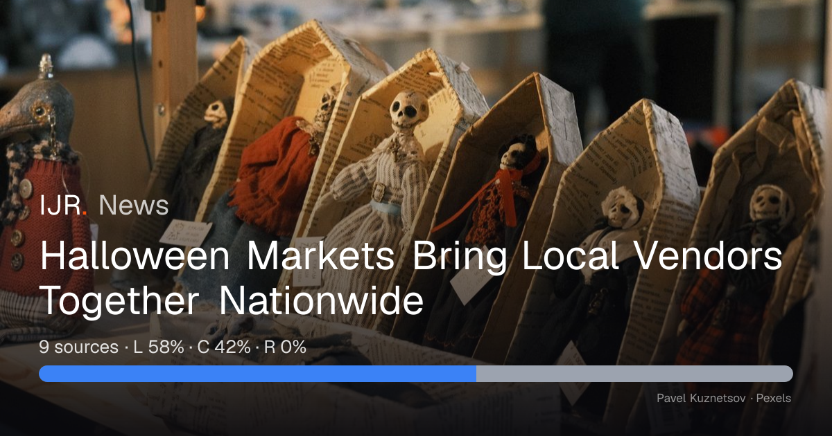 Halloween Markets Bring Local Vendors Together Nationwide — IJR News