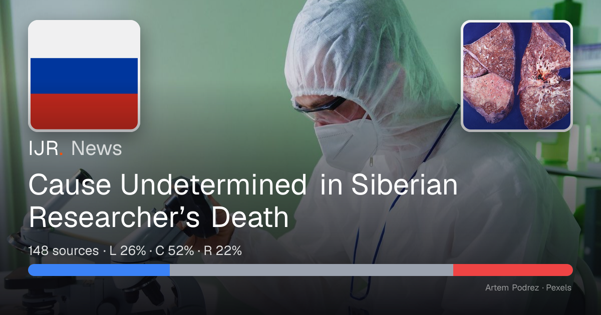 Cause Undetermined in Siberian Researcher’s Death — IJR News