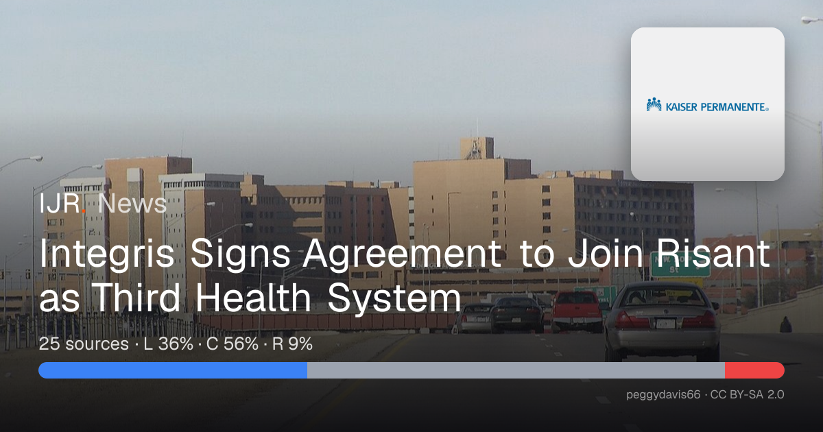 Integris Signs Agreement to Join Risant as Third Health System — IJR News