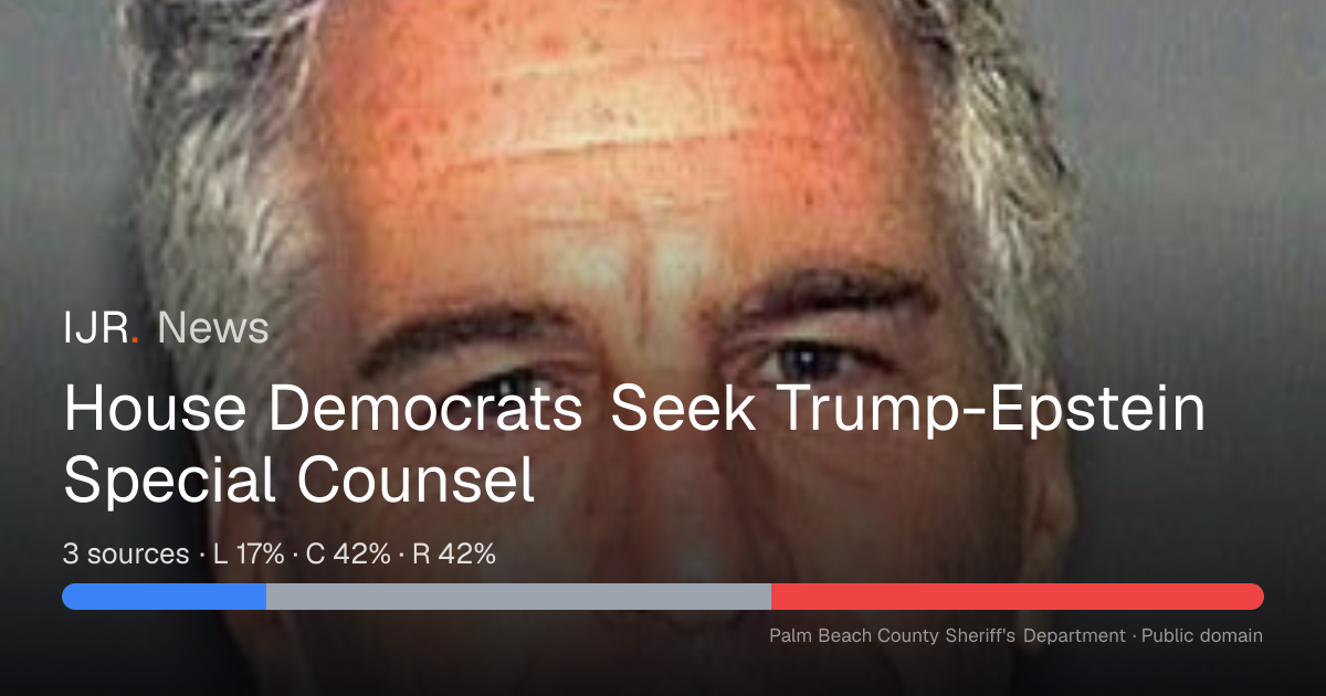 House Democrats Seek Trump-Epstein Special Counsel — IJR News
