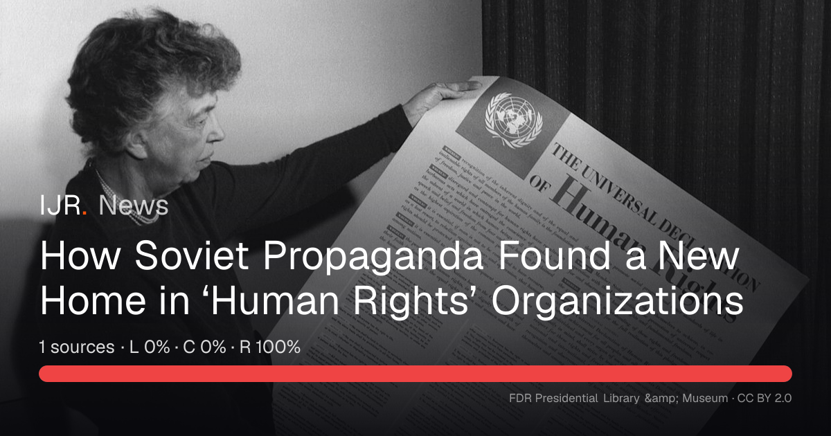 American Spectator traces Soviet propaganda influence on human rights ...