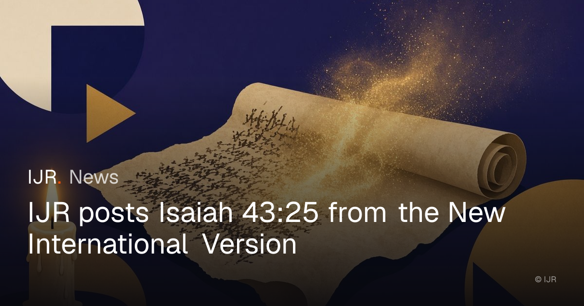 I, even I, am he who blots out your transgressions, for my own sake ...