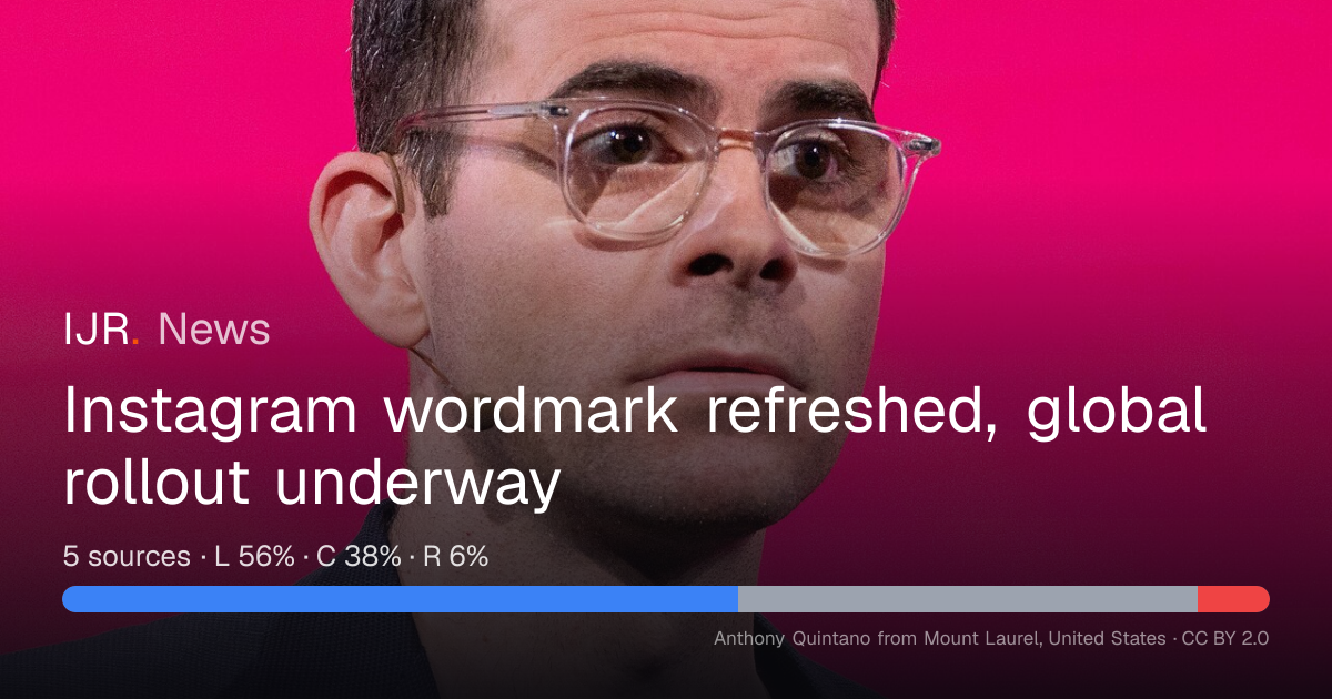 Instagram wordmark refreshed, global rollout underway — IJR News