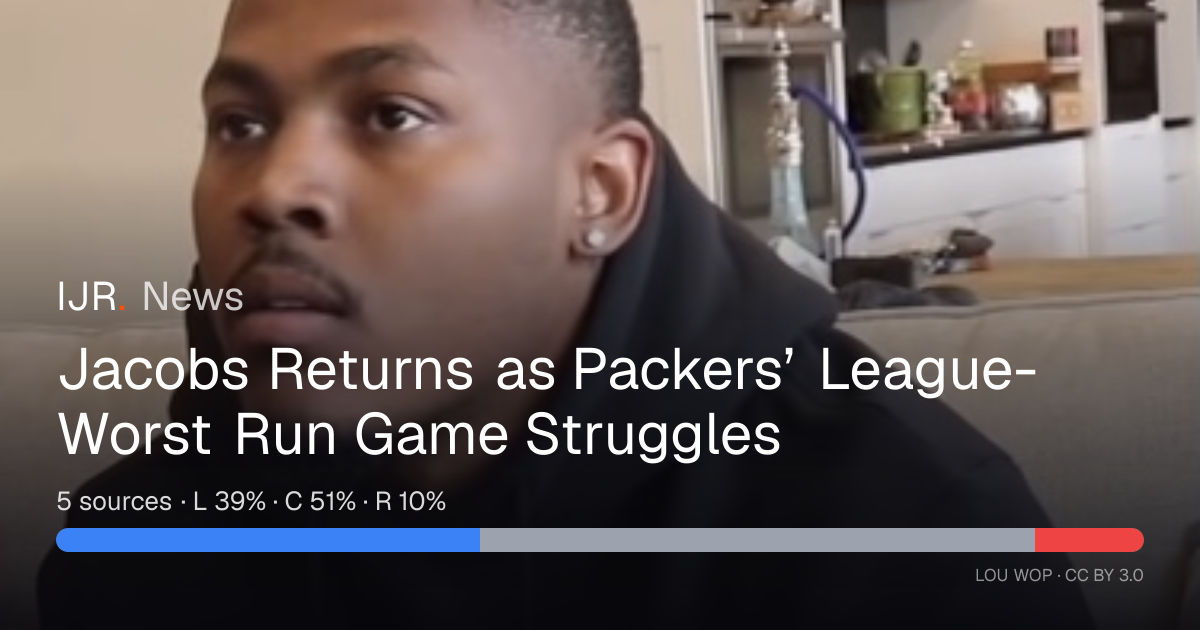 Jacobs Returns as Packers’ League-Worst Run Game Struggles — IJR News