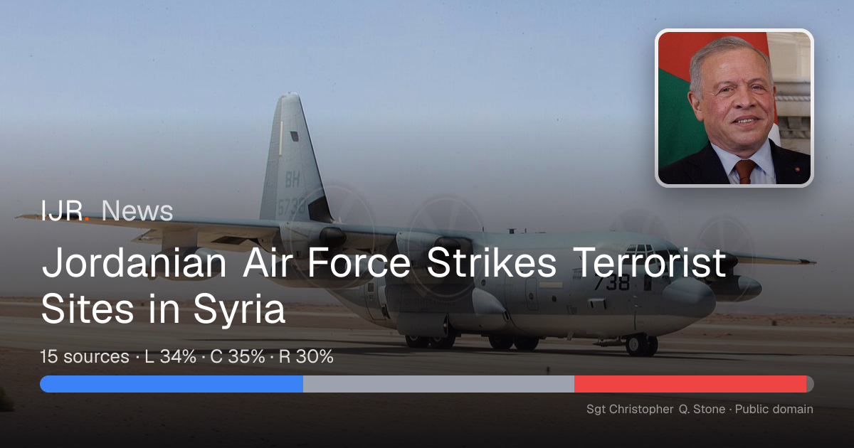 Jordanian Air Force Strikes Terrorist Sites in Syria — IJR News