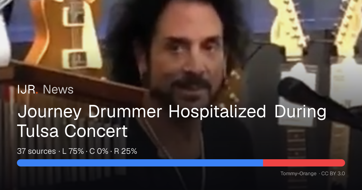 Journey Drummer Hospitalized During Tulsa Concert — IJR News