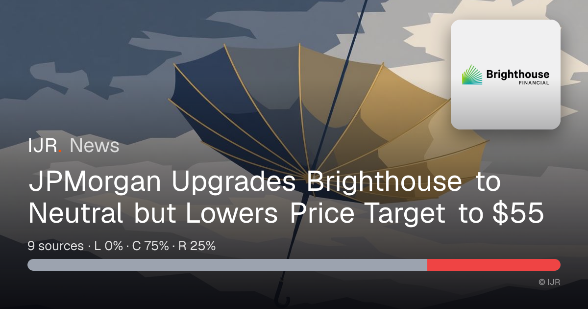 JPMorgan Upgrades Brighthouse to Neutral but Lowers Price Target to $55 ...