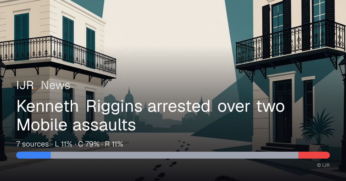 Kenneth Riggins arrested over two Mobile assaults — IJR News