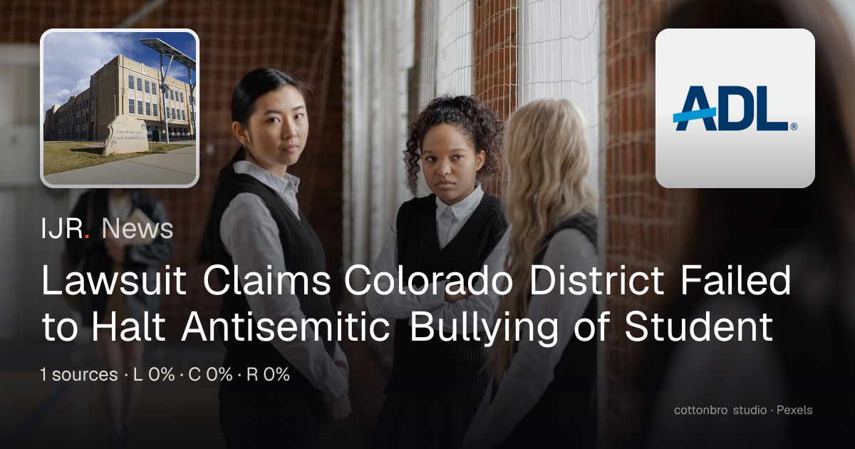 Lefty School District Sat On Its Hands As Jewish Middle Schooler Was ...
