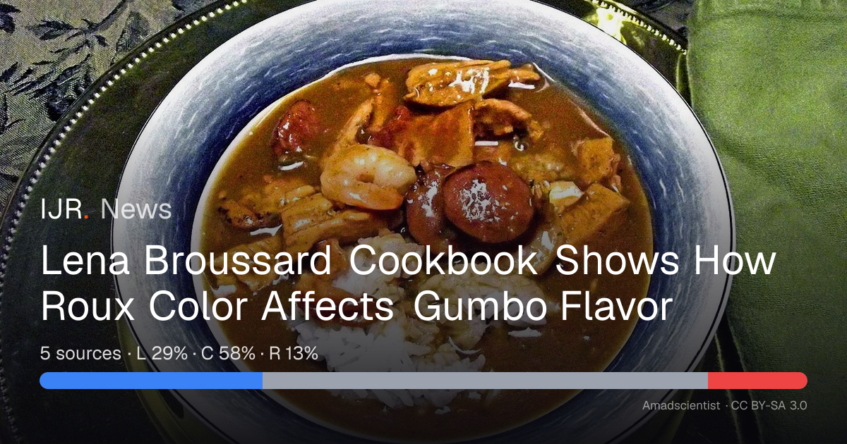 Lena Broussard Cookbook Shows How Roux Color Affects Gumbo Flavor — IJR ...