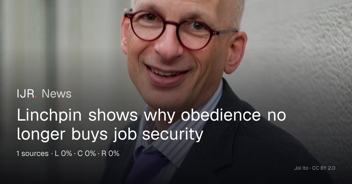 Linchpin shows why obedience no longer buys job security — IJR News