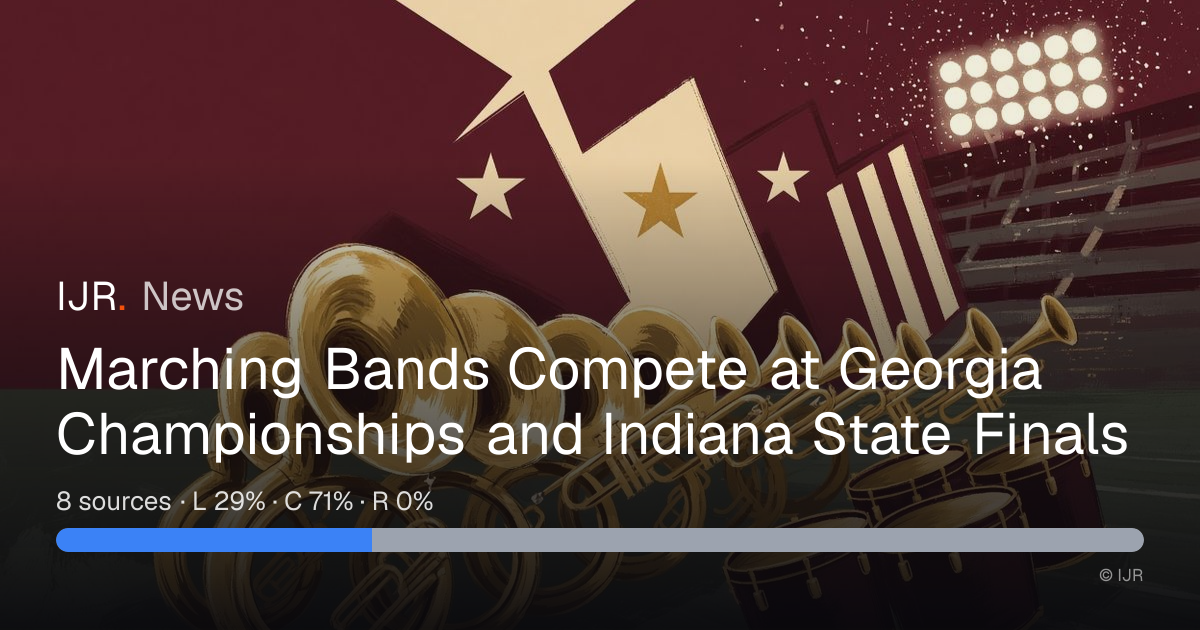 Marching Bands Highlight Events Across States — IJR News