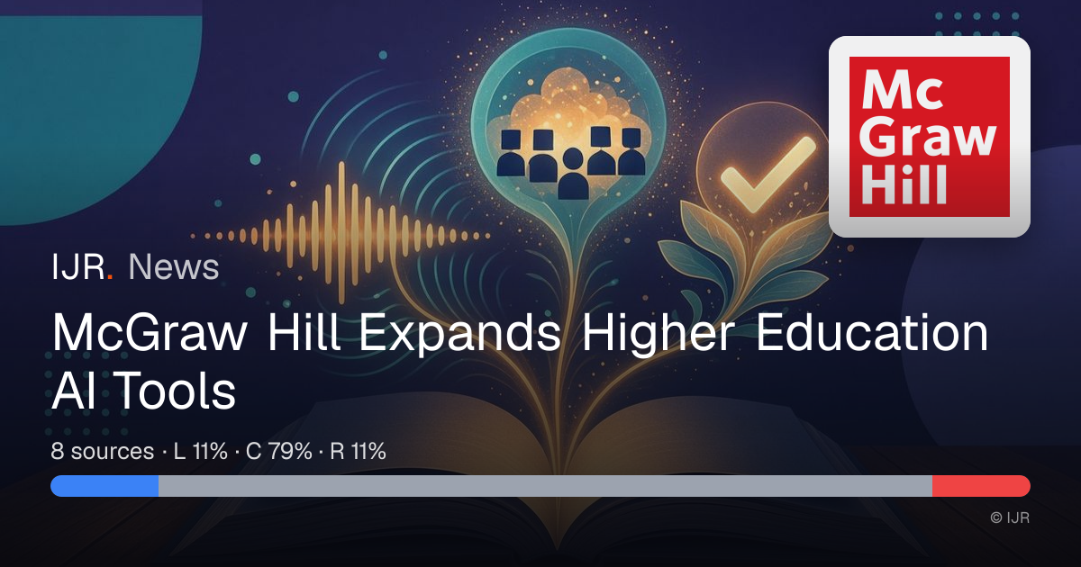 McGraw Hill Expands Higher Education AI Tools — IJR News