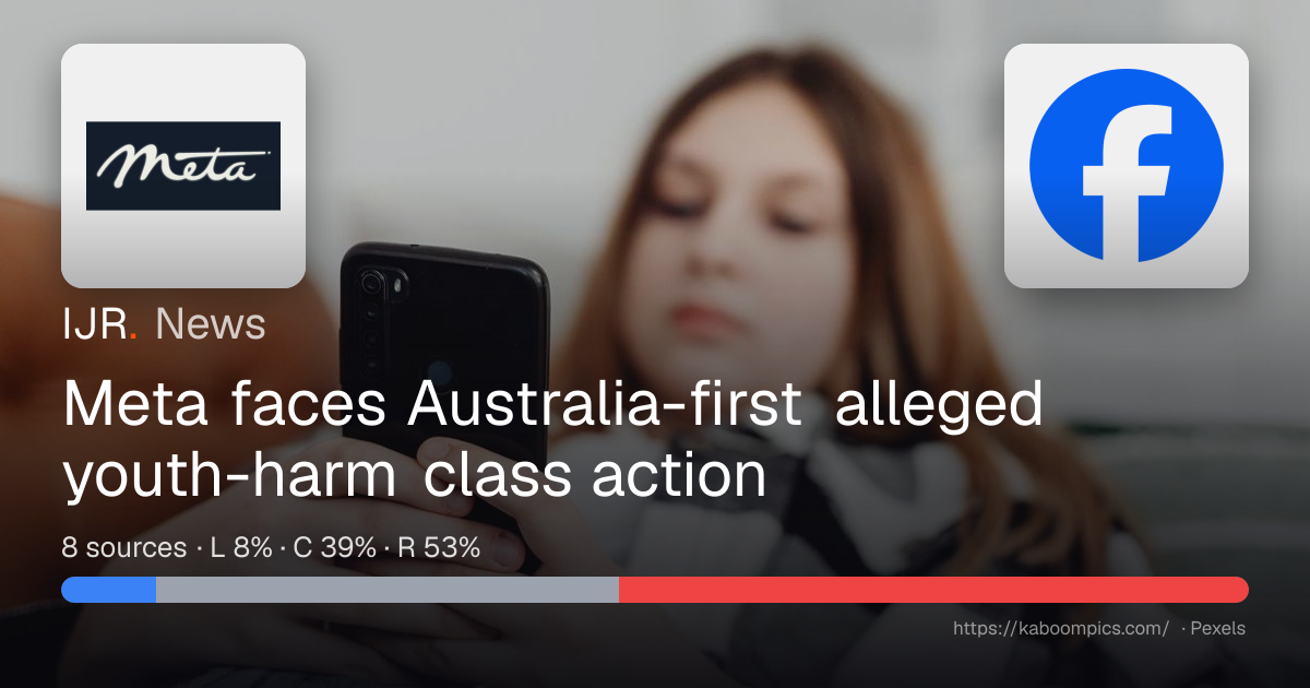 Meta faces Australia-first alleged youth-harm class action
