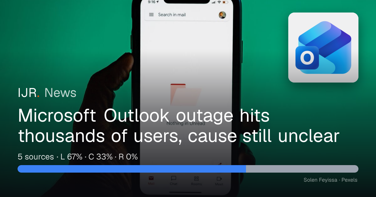 Microsoft Outlook outage hits thousands of users, cause still unclear ...