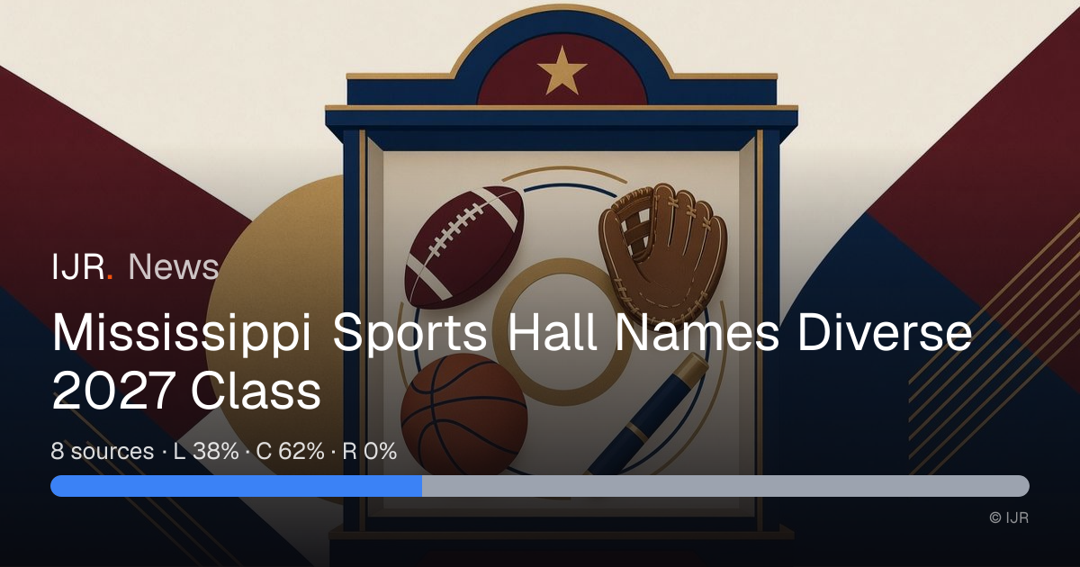 Mississippi Sports Hall Names Diverse 2027 Class — IJR News