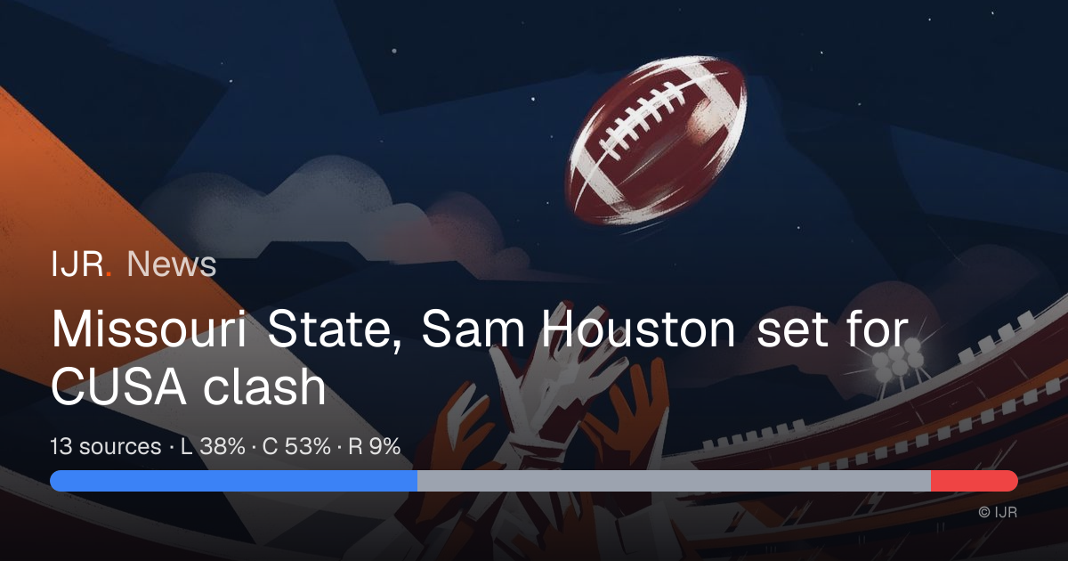 Missouri State, Sam Houston set for CUSA clash — IJR News