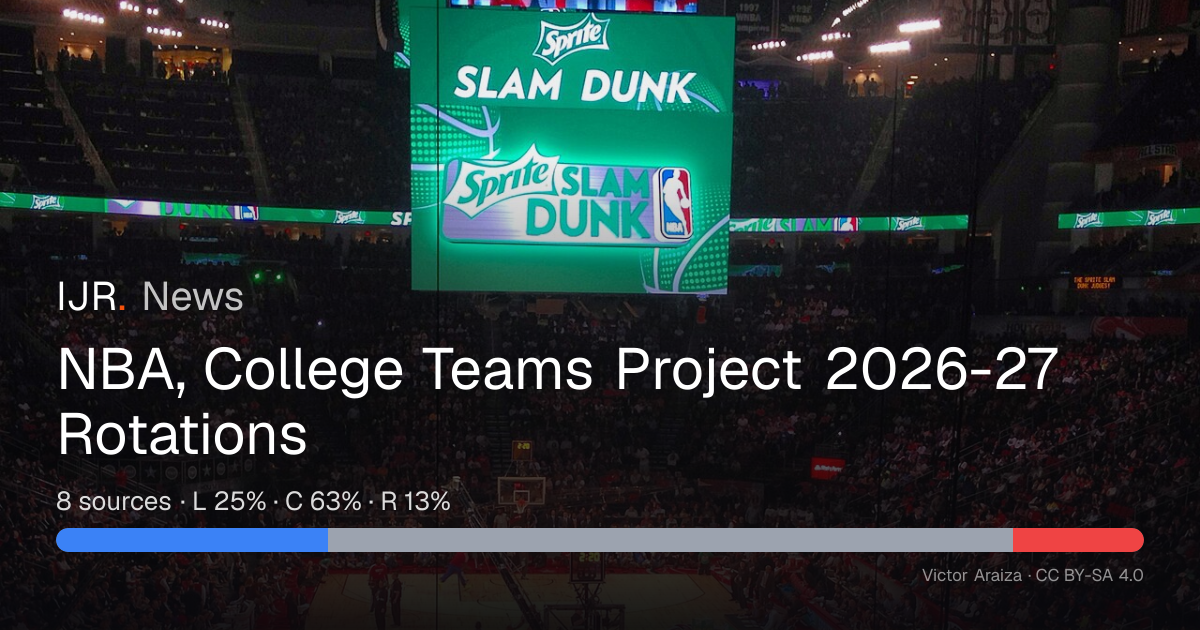 NBA, College Teams Project 2026-27 Rotations — IJR News