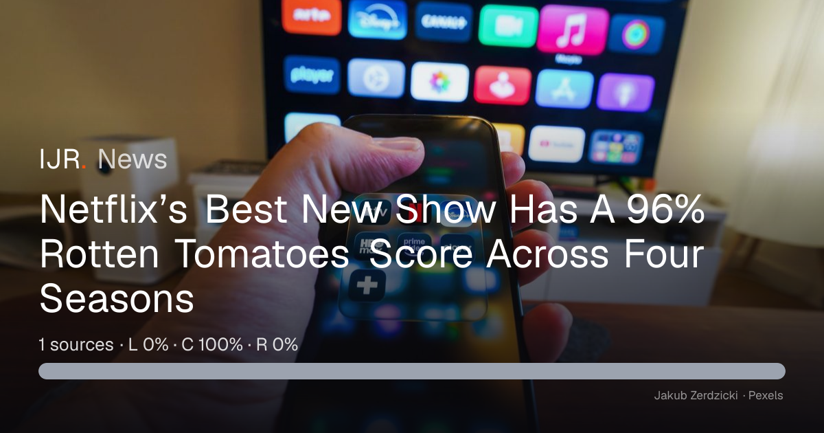 Netflix’s Best New Show Has A 96% Rotten Tomatoes Score Across Four ...