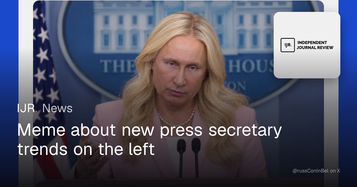 New press secretary announced — IJR News