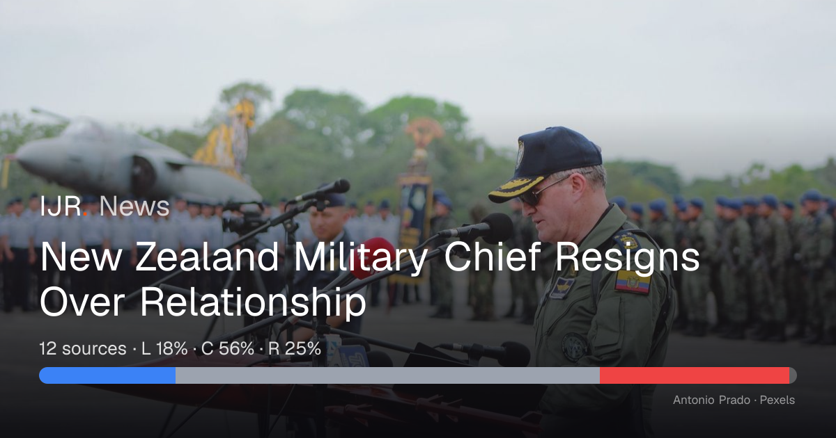 New Zealand Military Chief Resigns Over Relationship — IJR News