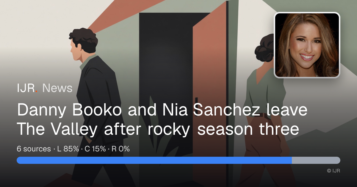 Danny Booko and Nia Sanchez leave The Valley after rocky season three ...