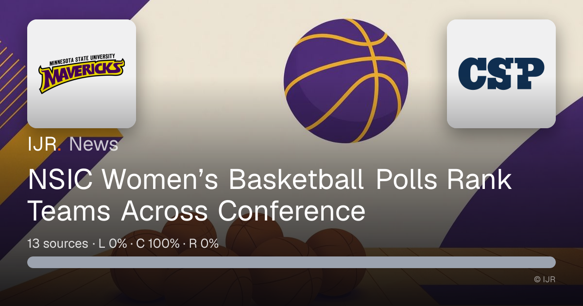 NSIC Women’s Basketball Polls Rank Teams Across Conference — IJR News