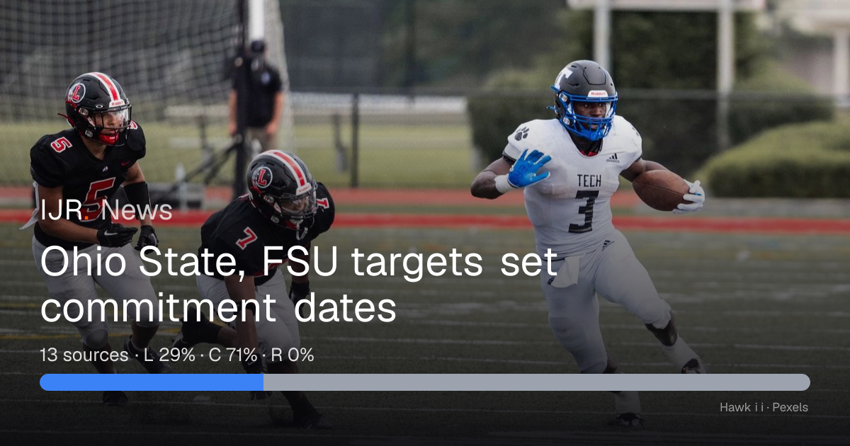 Ohio State, FSU targets set commitment dates — IJR News