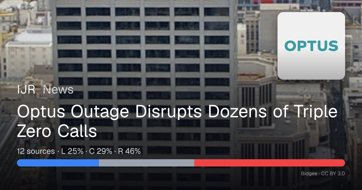 Optus Outage Disrupts Dozens of Triple Zero Calls — IJR News