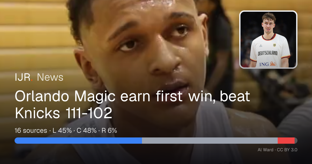 Orlando Magic earn first win, beat Knicks 111-102