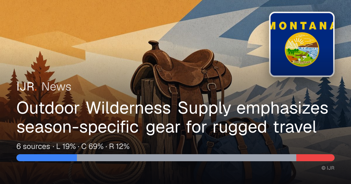 Outdoor Wilderness Supply emphasizes season-specific gear for rugged ...