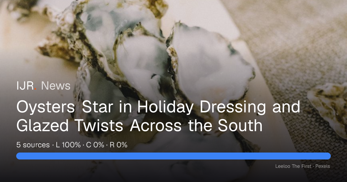 Oyster Dishes Span Southern Restaurants, Recipes — IJR News