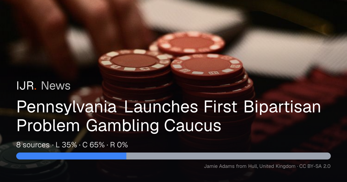 Pennsylvania Launches First Bipartisan Problem Gambling Caucus — IJR News