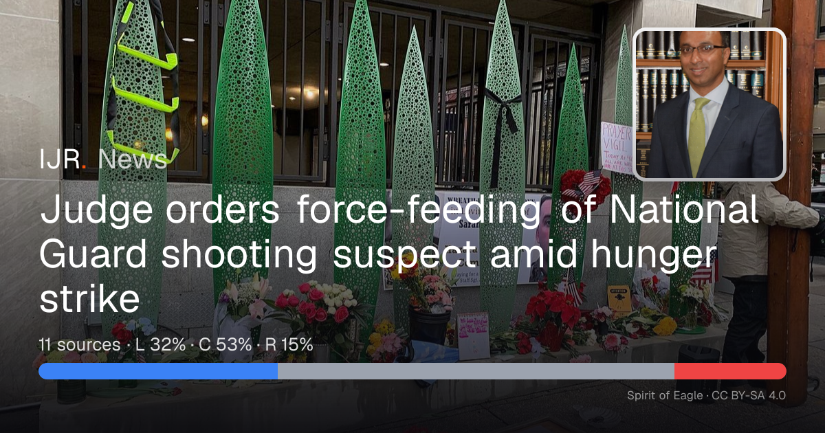 Judge orders force-feeding of National Guard shooting suspect amid ...