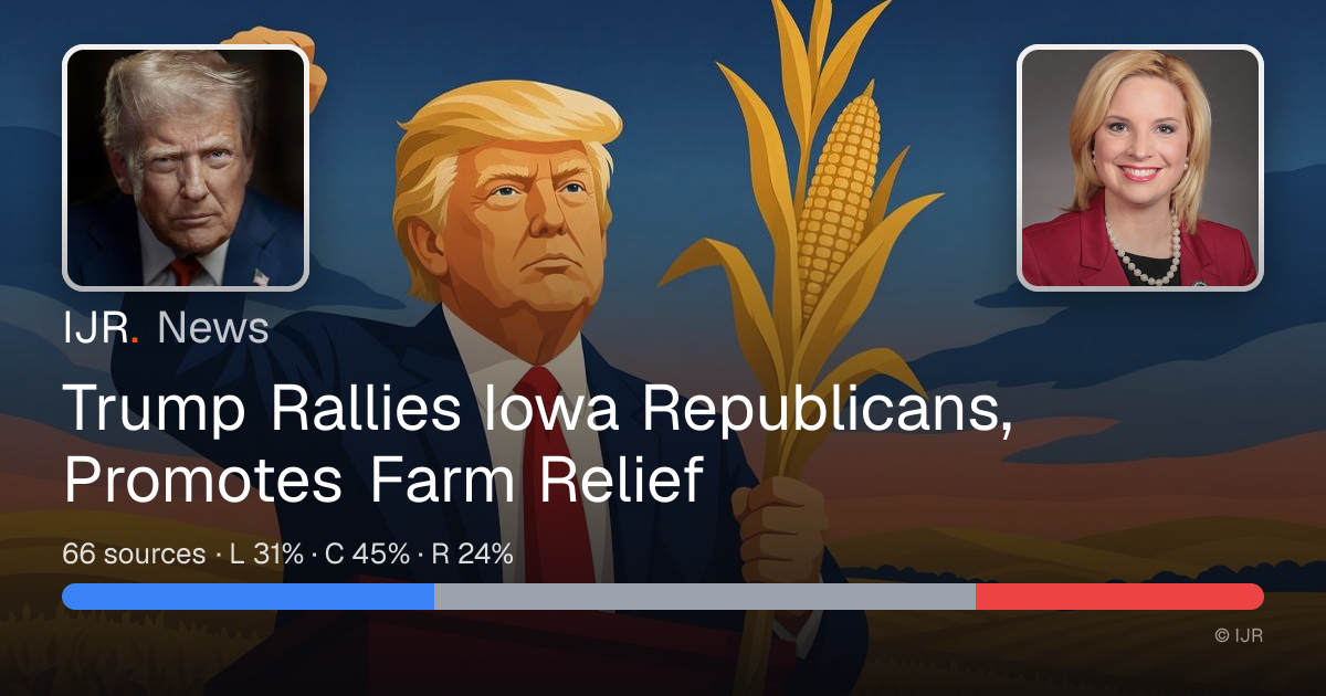 Trump Rallies Iowa Republicans, Promotes Farm Relief — IJR News