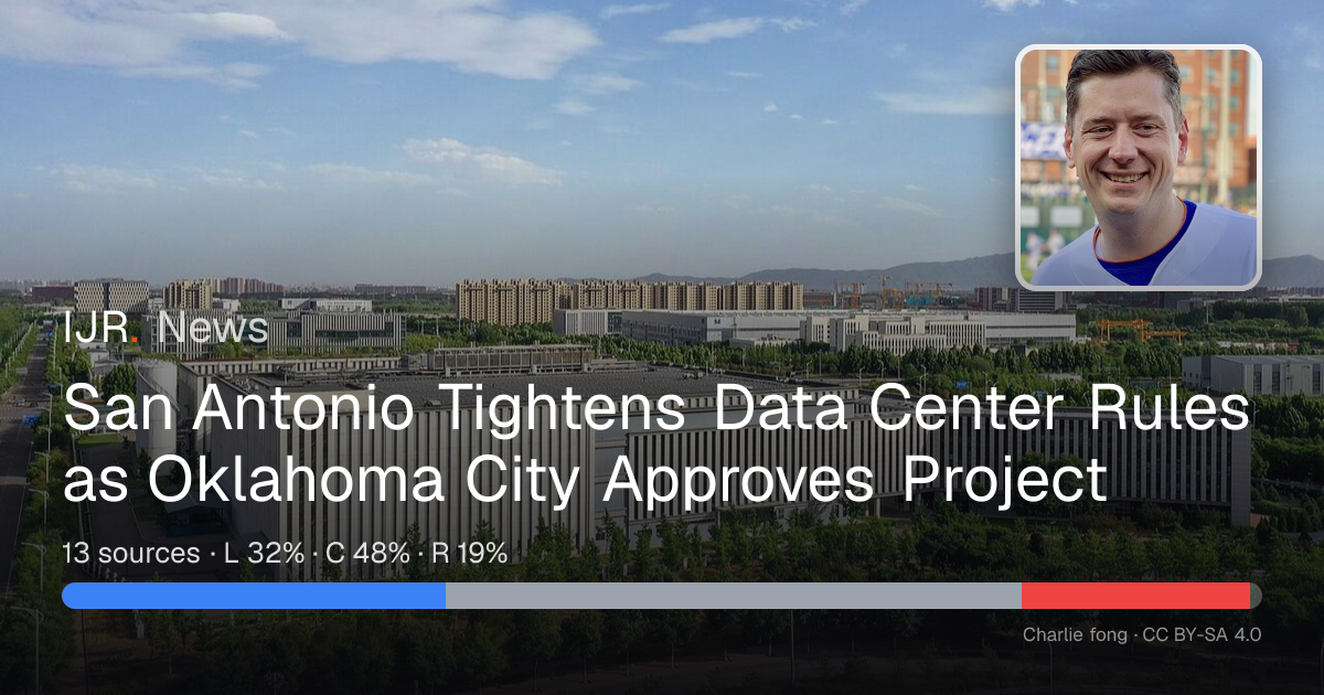 San Antonio Tightens Data Center Rules as Oklahoma City Approves ...