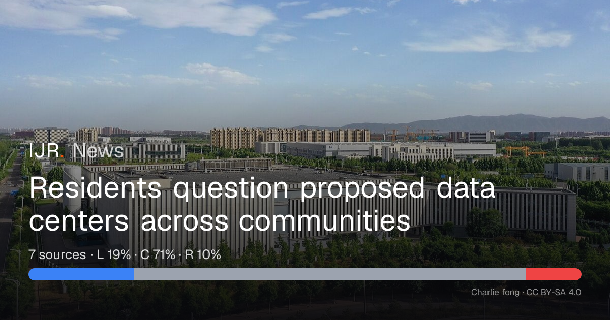 Residents question proposed data centers across communities — IJR News