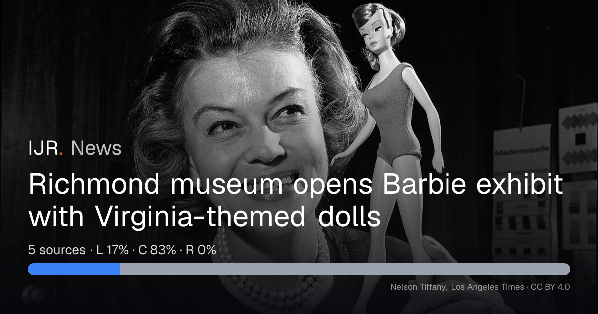 Richmond museum opens Barbie exhibit with Virginia-themed dolls — IJR News