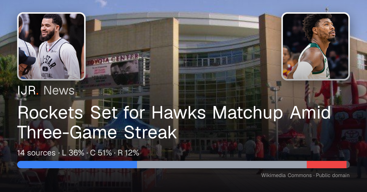 Rockets Set for Hawks Matchup Amid Three-Game Streak — IJR News