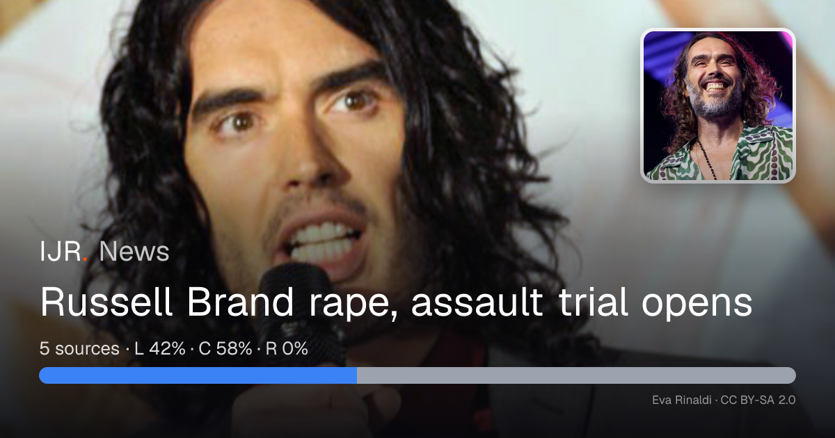 Russell Brand rape, assault trial opens — IJR News