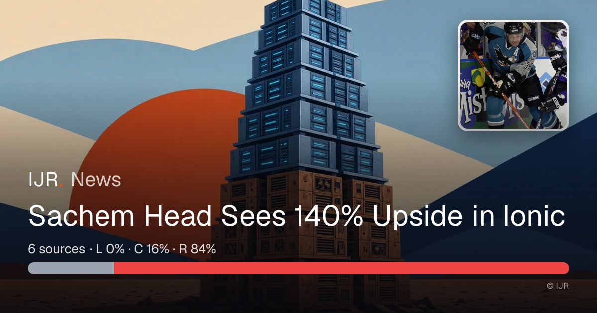 Sachem Head Sees 140% Upside in Ionic — IJR News