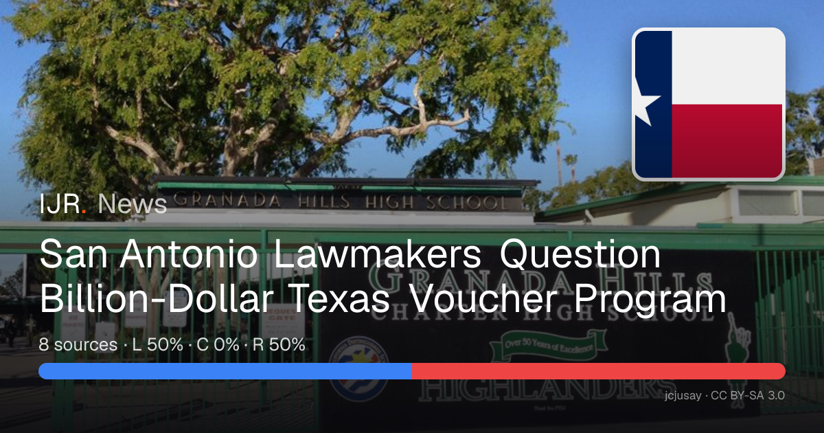 San Antonio Lawmakers Question Billion-Dollar Texas Voucher Program ...