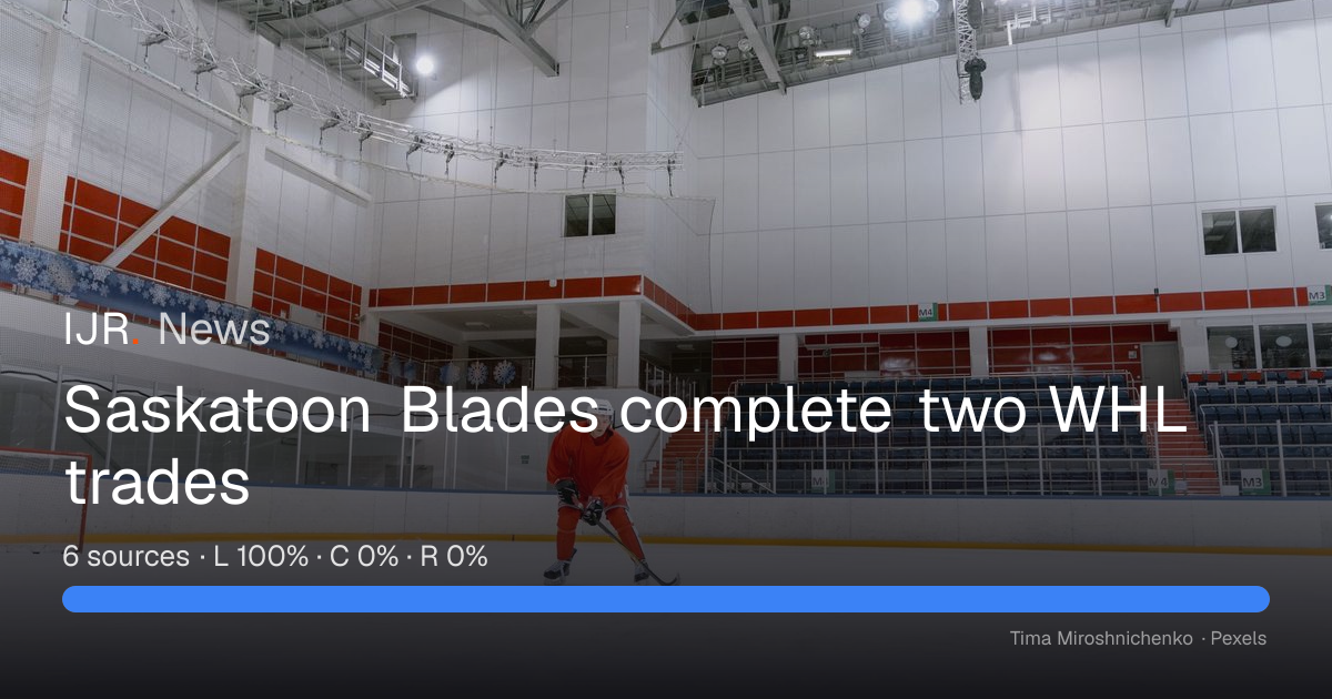 Saskatoon Blades complete two WHL trades — IJR News
