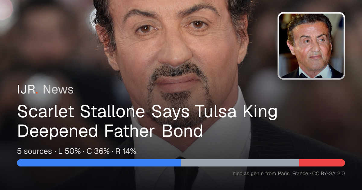 Scarlet Stallone Says Tulsa King Deepened Father Bond — IJR News