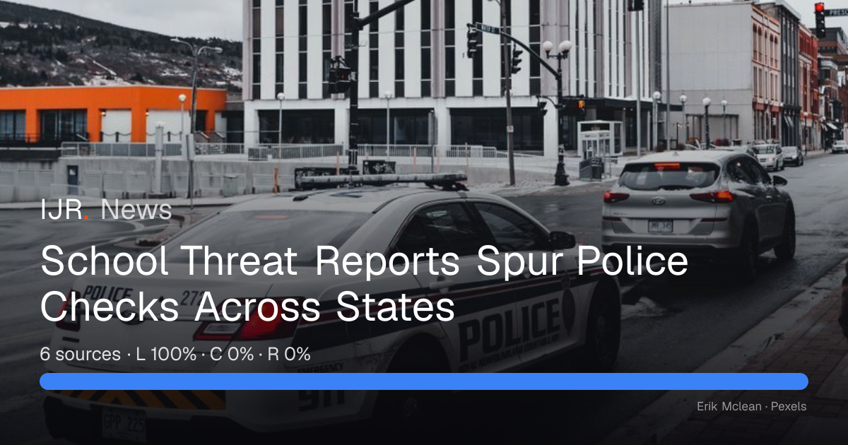 School Threat Reports Spur Police Checks Across States — IJR News