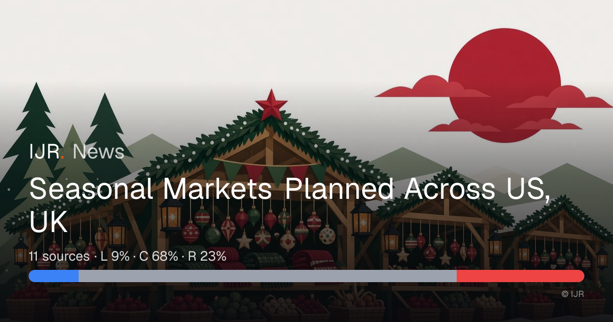 Seasonal Markets Planned Across US, UK — IJR News