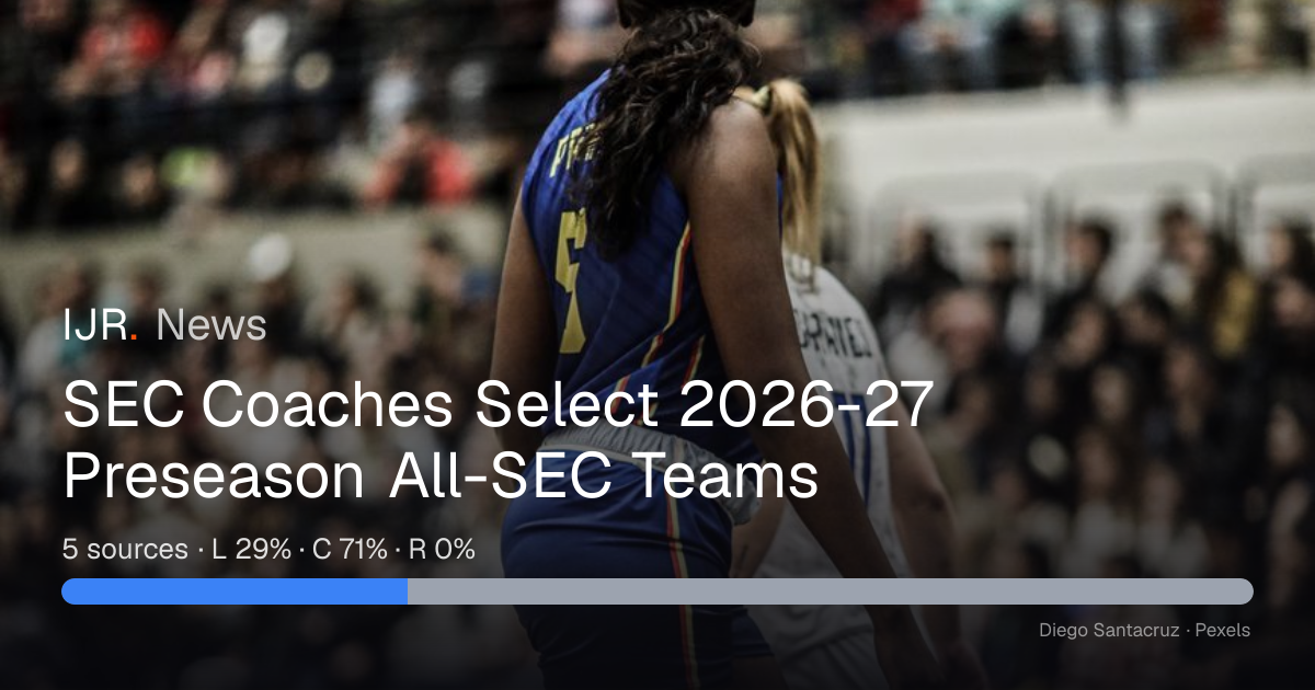 SEC Coaches Select 2026-27 Preseason All-SEC Teams — IJR News