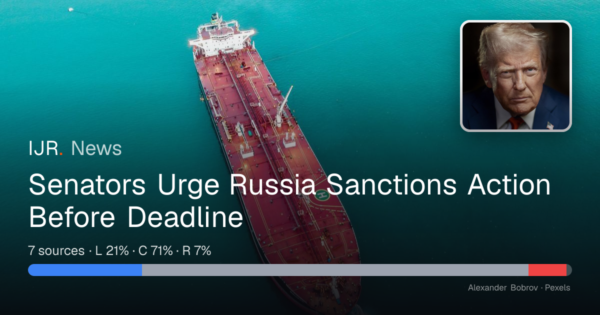 Senators Urge Russia Sanctions Action Before Deadline — IJR News